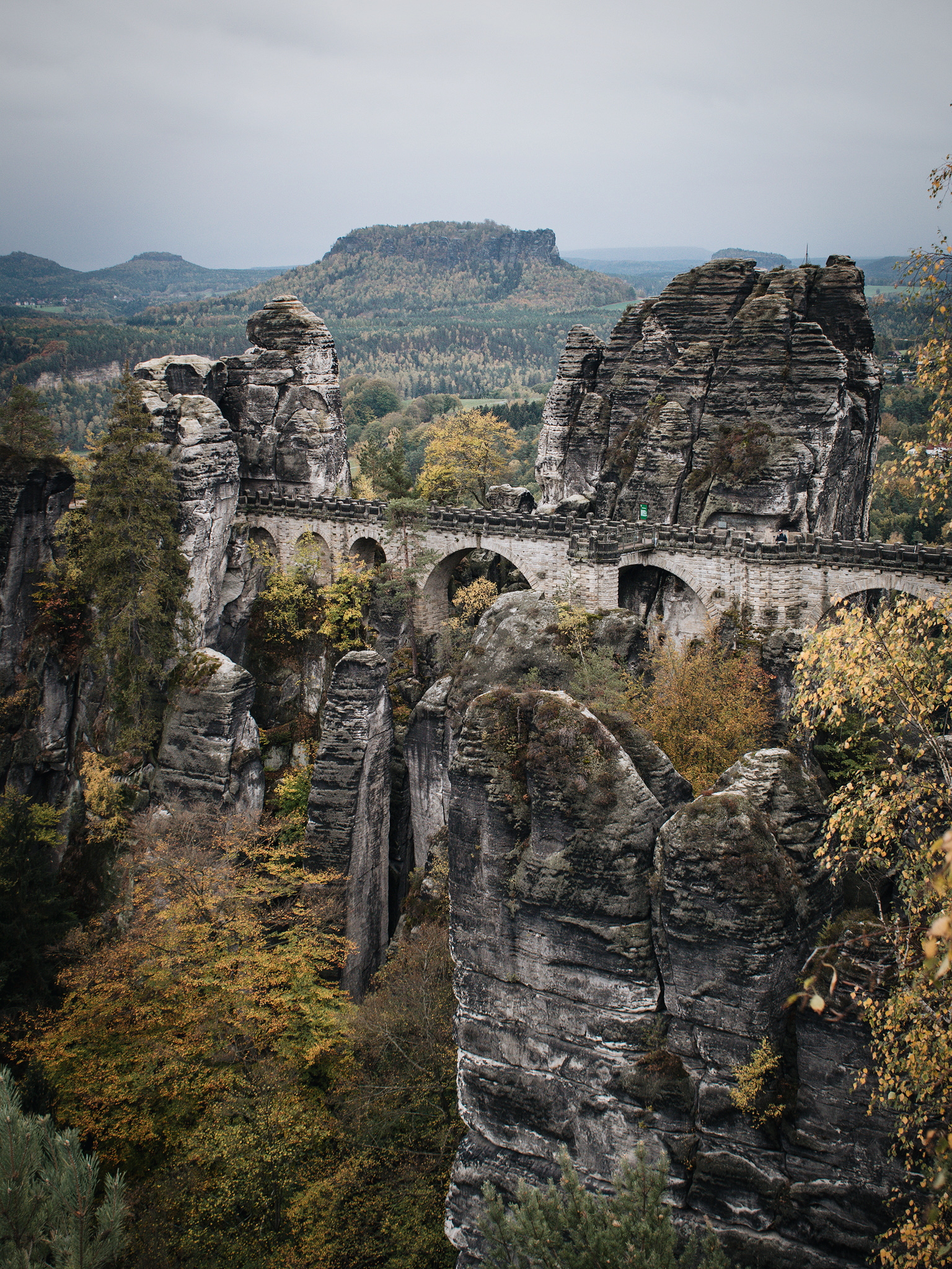 Die Bastei im Herbst
